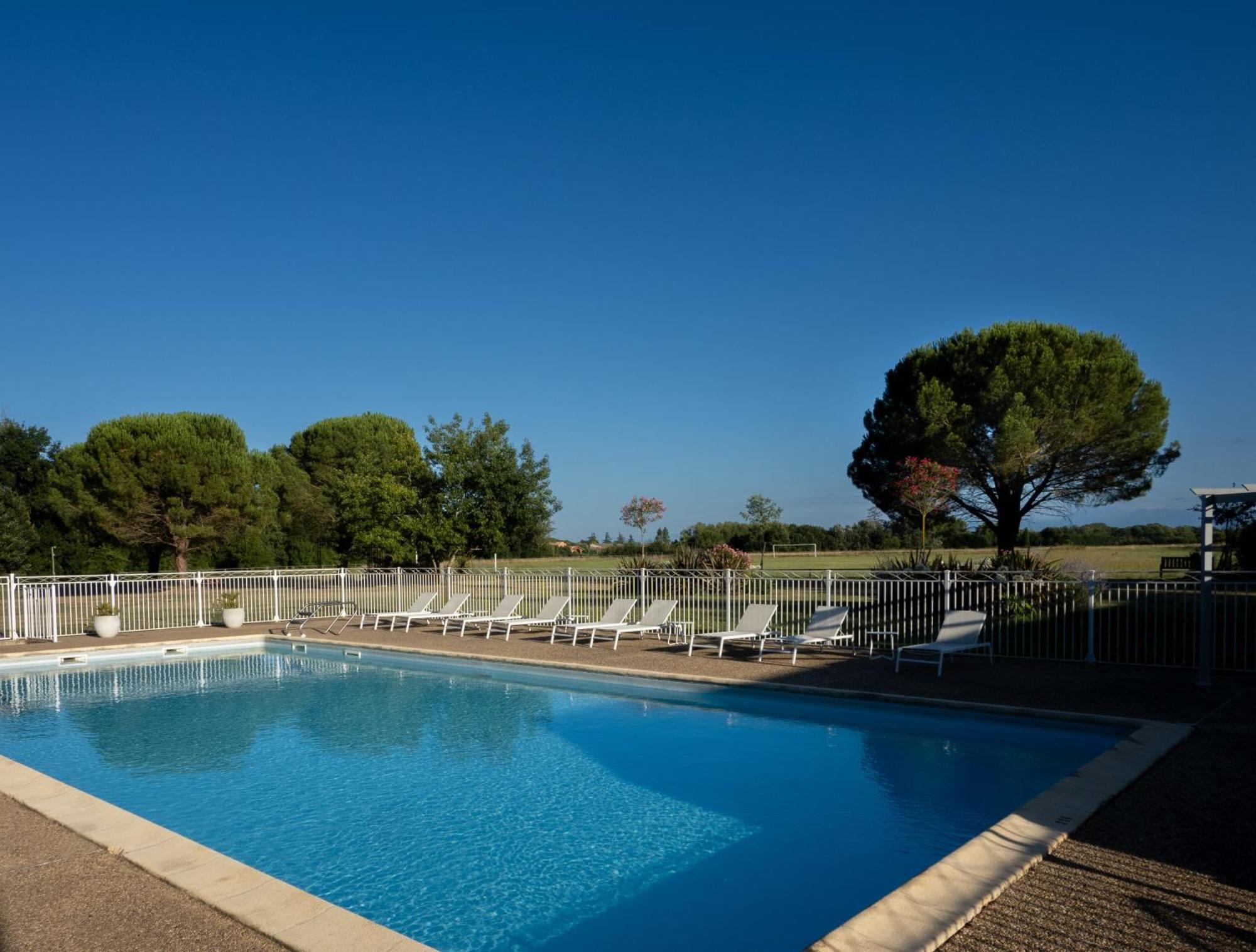 Domaine De Garabaud Hotel Mazeres  ภายนอก รูปภาพ