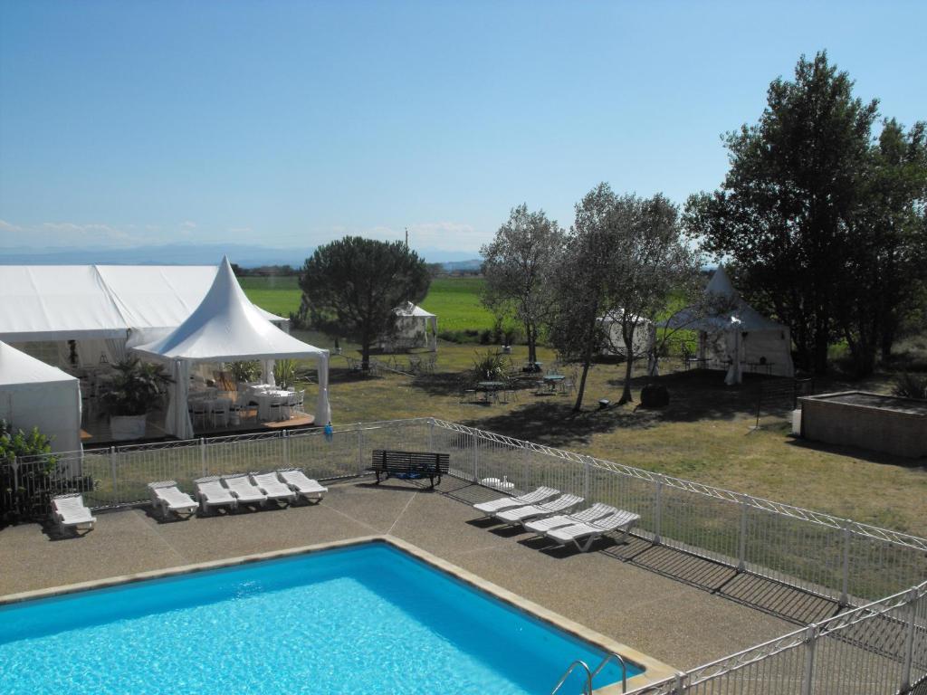 Domaine De Garabaud Hotel Mazeres  ภายนอก รูปภาพ